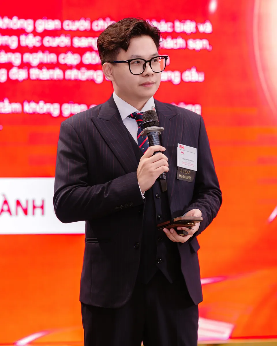 Anh Trần Trọng Phương, giám đốc Cưới Hỏi Cao Cấp Phương Lan